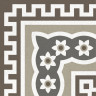 Конти с рисунком КГ 01 20х20 см керамогранит матовый Gracia ceramica Conti multi decor PG 01 - 22шт 0.88м2