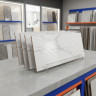 Марбл белый глянцевая рельефная ОП 02 30х90 см керамическая плитка Gracia ceramica Marble glossy white 02 - 5шт 1.35м2