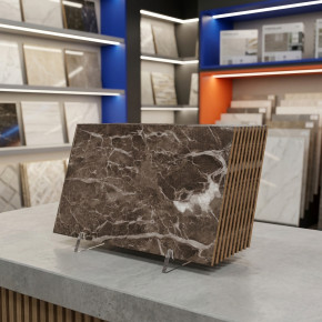 Капелла коричневый ОП 04 25х40 см керамическая плитка глянцевая Gracia ceramica низ 04 - 14шт 1.4м2