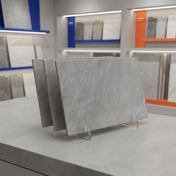 Магма серый темный ОП 02 30х50 см керамическая плитка матовая Gracia ceramica Magma grey 02 - 8шт 1.2м2
